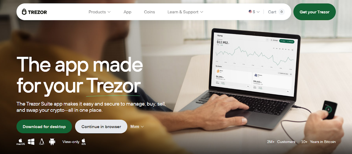 Official Trezor.io Setup — Trezor.io/Start® Guide